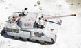 Revell 1/72 model finished with snow camouflage